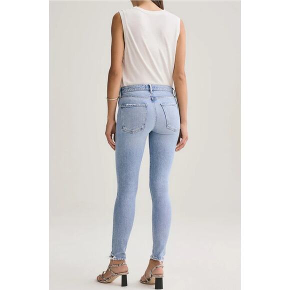 AGOLDE Sophie Ankle Denim Jean in Shrine // 32 - Picture 3 of 10
